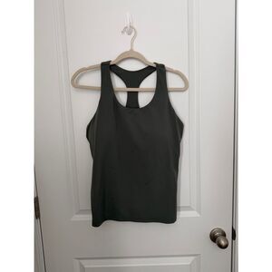 CRZ YOGA Olive Green Racerback Tank